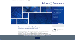 Desktop Screenshot of edizioni-santantonio.com